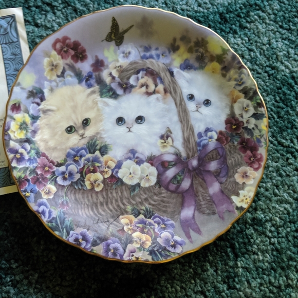 Bundle of joy. Vintage plate - Picture 3 of 4